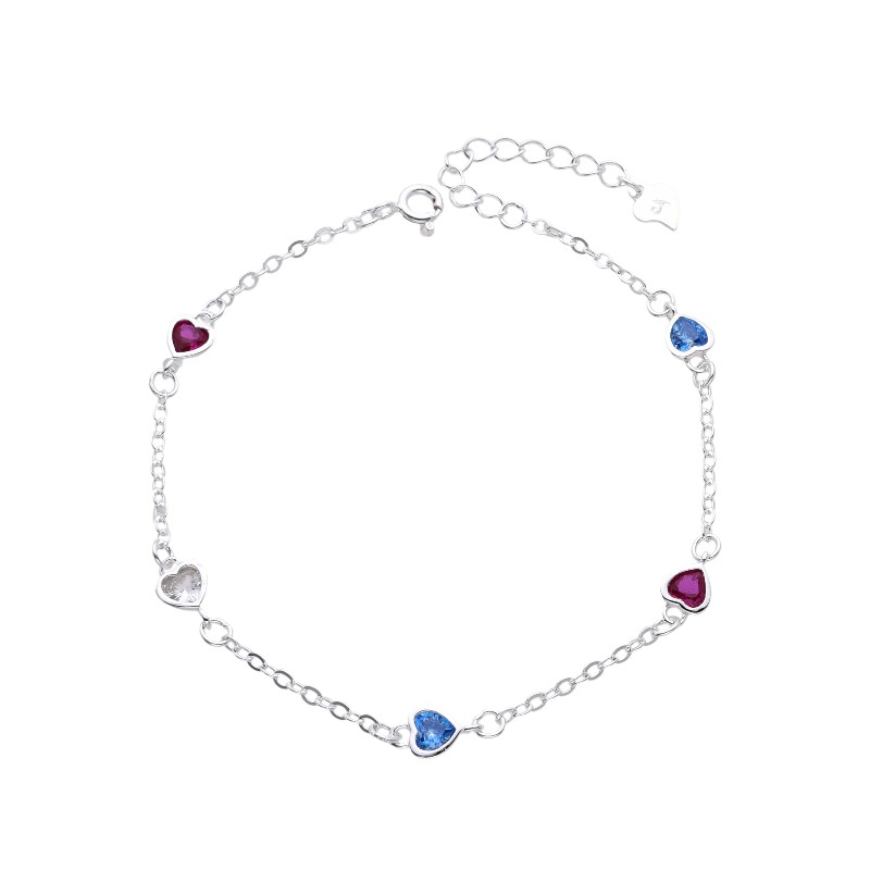 Pulsera de Corazones 5mm